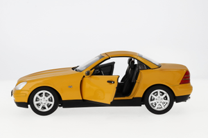 Original Mercedes-Benz SLK 200 Roadster R170 (1996-2000) yellowstone, Norev, 1:18 4
