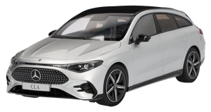 Original Mercedes-Benz CLA hightechsilber, NZG, 1:18 1