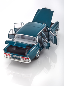Original Mercedes-Benz 220 S W 111 (1959-1965) blau, Norev, 1:18 2
