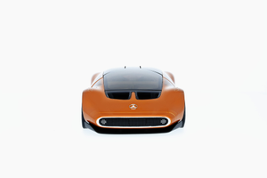 Original Mercedes-Benz Vision One-Eleven orange, NZG, 1:18 3
