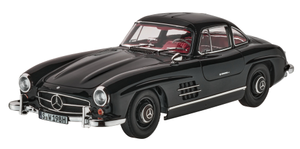 Original Mercedes-Benz 300 SL Coupé (1954-1963) W 198 schwarz, Norev, 1:18 1
