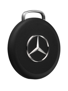 Original Mercedes-Benz schwarz / silberfarben, Kunststoff, galvanisiert 2