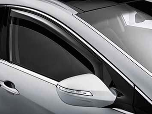 Windabweiser vorne schwarz 1