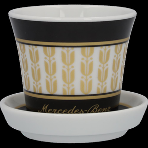 Espressotasse mit schwarzem Rand 2