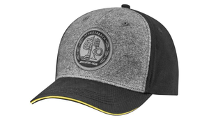 AMG Cap schwarz/grau melange von vorn mit Affalterbach und AMG Logo 1