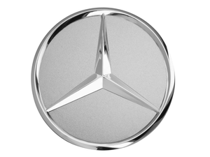Radnabendeckel chrom mit Mercedes-Benz Stern 1