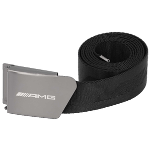AMG Gürtel schwarz, 100% Polyamid 3