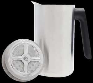 Pressstempelkanne mit Stempel 2