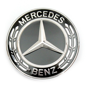 Mercedes-Benz Stern Motorhauben-Emblem, schwarz 1