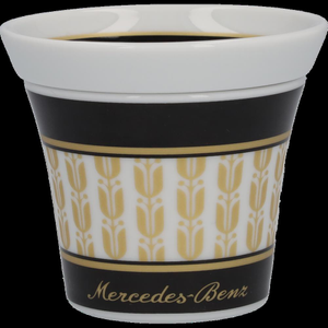 Espressotasse mit schwarzem Rand 4