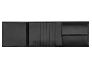 Mercedes-Benz Geldbörse, schwarz, italienisches Kalbsleder 2