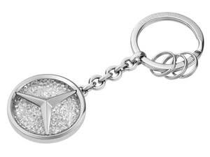 Mercedes-Benz Schlüsselanhänger ST. TROPEZ, Swarovski, weiß 2