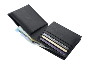 Mercedes-Benz AMG Geldbörse aus strukturiertem und glattem Rindleder 3