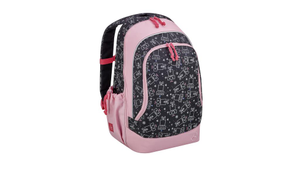 Mercedes-Benz Rucksack Kinder, schwarz/ rosa 1