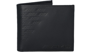 Eine Ledergeldbörse von AMG in Fronttalansicht 1