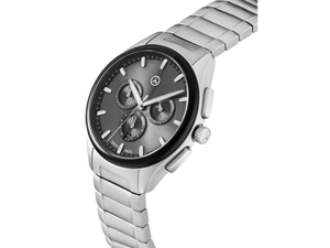 Mercedes-Benz Herren Chronograph Business, schwarz/silber 2