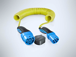 Ladekabel Wallbox gelb, blau 1