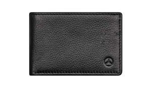 Geldbörse schwarz, Rindleder 1