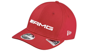 Rote AMG Cap von vorn 1