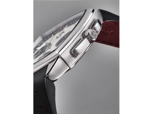 Mercedes-Benz Herren Chronograph Classic Rallye, schwarz/beige/bordeaux 2