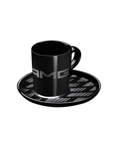 Eine AMG Espressotasse in schwarz 2