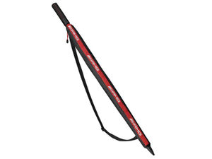 Schwarze Regeschirmtasche mit rotem Streifen und weißem AMG Logo 2