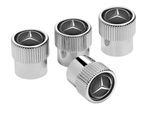 Ventilkappen Set mit Mercedes-Benz Stern 1
