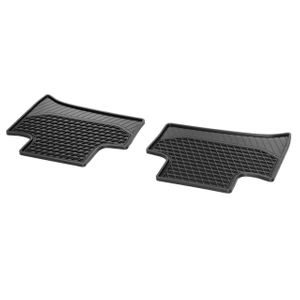 Ganzjahresfußmatten Satz hinten C-Klasse W205, schwarz 1