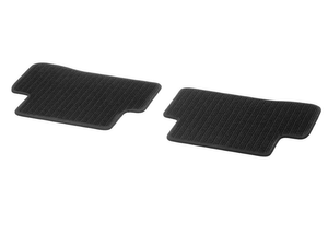 Ripsmatten, 2-tlg. Satz hinten, E-Klasse W213, schwarz 1