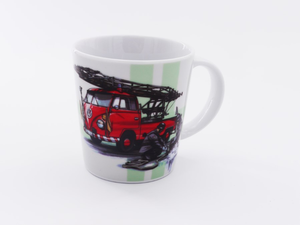 Original VW T1 Kaffeebecher Feuerwehr 1