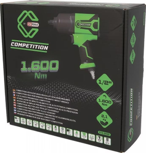 KS TOOLS COMPETITION 512.0020 1/2" Hochleistungs-Druckluft -Schlagschrauber 1.600 Nm-5 5
