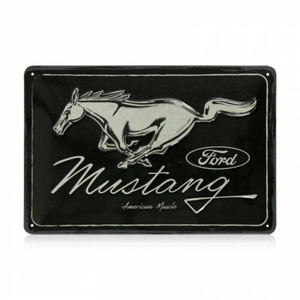 ford-blechschild-horse-logo-black-35030376 1