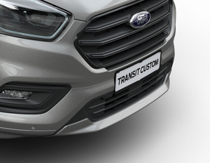 original-ford-frontspoileraufsatz-silber-lackiert-transit-tourneo-custom-ab-2018-2459287 1