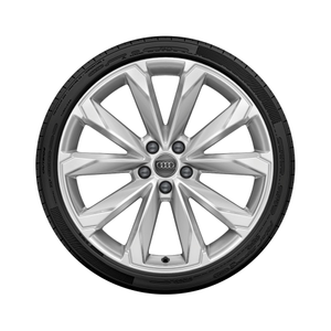 Audi-A6-Winter-Komplettrad-Alumiinumfelge-Silber 1