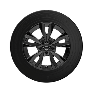 Audi-A3-Komplettradsatz-Winter-Alumioniumfelge-Schwarz 1