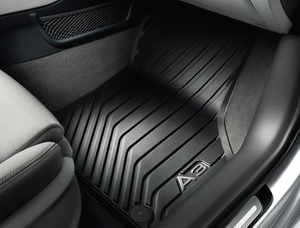 Gummifußmatten A3 schwarz 1