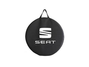 Rädertasche schwarz mit SEAT Logo 1