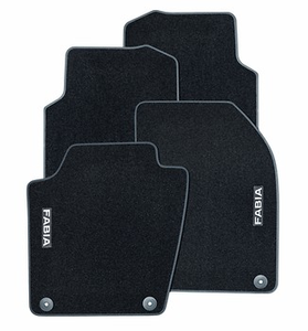 Fußmatten schwarz 1
