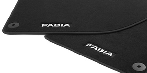 Fußmatten schwarz 1