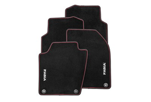 Fußmatten schwarz 1