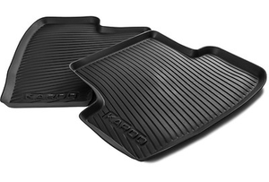 Gummifußmatten schwarz 1