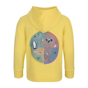 Gelber Hoodie 2