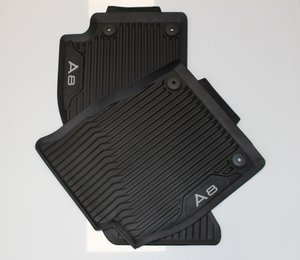 Audi-Original-Allwetterfußmatten-vorne: Audi-A8-S8-4N 1