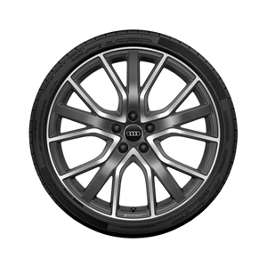 Audi-Sommer-Rad-Audi-Sport-5-V-Speichen-Stern-Audi-A6-S6-4A 1