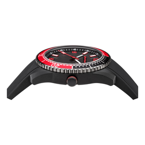 Audi Sport Uhr, Herren, schwarz/rot 2