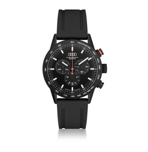 audi-chronograph-herren-schwarz 1