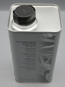 Original Mercedes-Benz 1 Liter Bremsflüssigkeit DOT4 Plus, MB 331.0 3