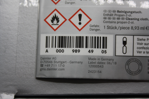 Original Mercedes-Benz 1-Komponentenkleber für Windschutzscheiben 4