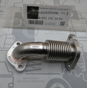 Original Mercedes-Benz Abgasrohr / Abgasrückführung OM651 1