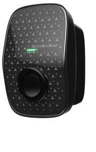 Schwarze Wallbox Mercedes Benz 2